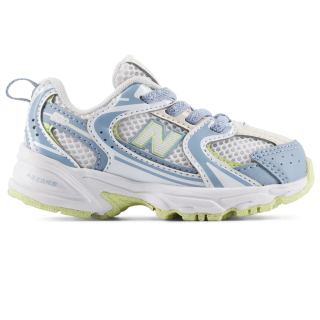 New Balance 530 Light Arctic Grey White Baby & Peuter Sneaker zijaanzicht