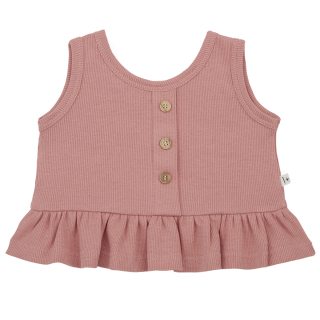 One More In The Family Top Rita Roze Knopen Coral