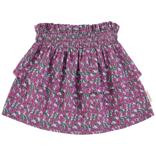 Piupiuchick Rok Paars Bloemen
