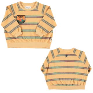 Piupiuchick sweater beige strepen