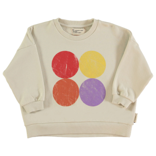 Piupiuchick Sweater Creme Rondjes