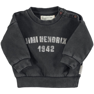 Piupiuchick Sweater Zwart Jimi Hendrix Baby