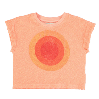 Piupiuchick T-Shirt Oranje Cirkel