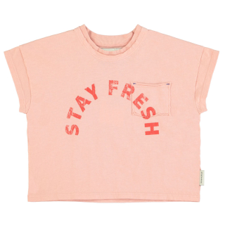 Piupiuchick T-shirt Roze Stay Fresh