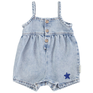 Piupiuchick Tuinbroek Kort Blauw Baby