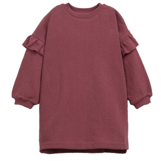 Play Up Jurk Paars Ruffle Amora