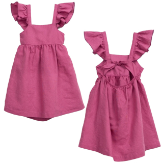 Play Up Jurk Roze Ruffle