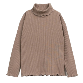 Play Up Longsleeve Bruin Rib Col Ancestral