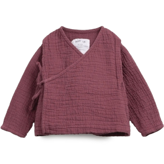 Play Up Overslag Longsleeve Paars Amora