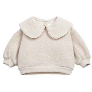 Play Up Sweater Creme Kraag Tones