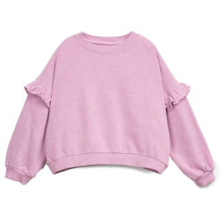 Play Up Sweater Roze Ruffle