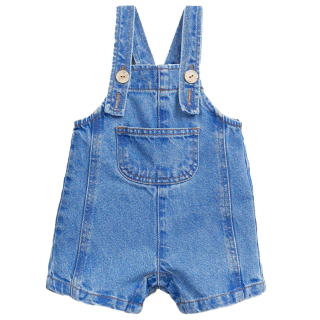 Play Up Tuinbroek Blauw Kort