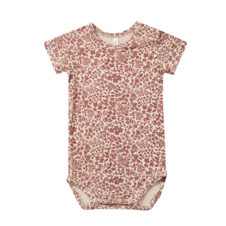 Quincy Mae Romper Creme/Rood Bloemenprint