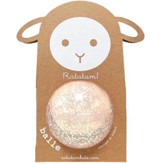 Ratatam Bal Bubbel Roze 10 Cm
