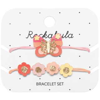 Rockahula armband roze vlinder 2 stuks meisjes
