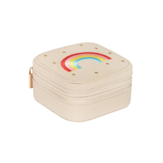 Rockahula Sieradendoos Beige Regenboog