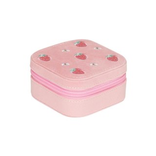 Rockahula Sieradendoos Roze Aardbeien Glitter