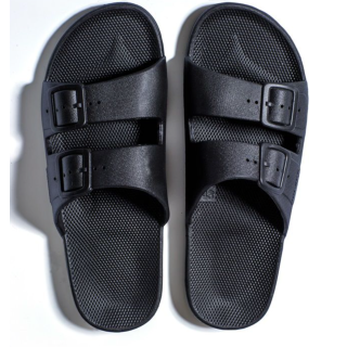 Freedom Moses Black slippers Basic