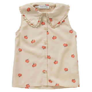 Sproet & Sprout Blouse Beige Appels