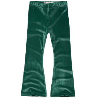 Sproet & Sprout Flared Broek Groen Velvet