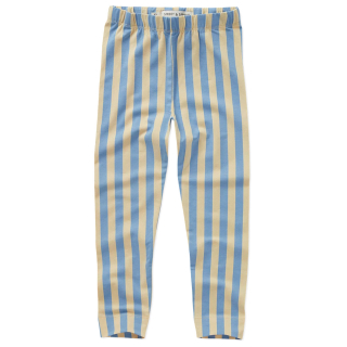 Sproet & Sprout Legging Beige/Blauw Strepen