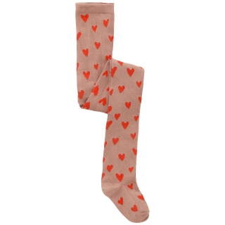 Sproet & Sprout Maillot Bruin/Rood Hartjes