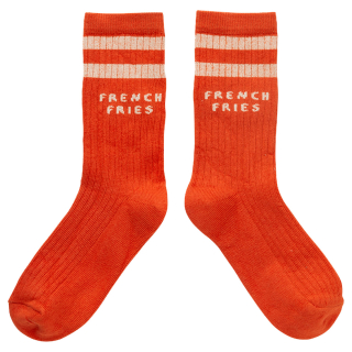 Sproet & Sprout Sok Rood/Creme French Fries