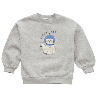 Sproet & Sprout Sweater Grijs Space Kat