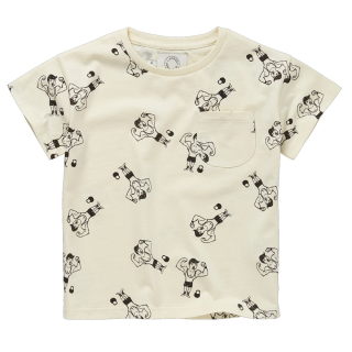 Sproet & Sprout T-Shirt Creme Sterke Man