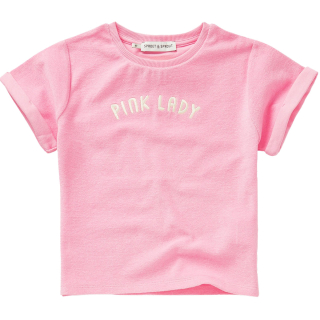 Sproet & Sprout T-Shirt Roze Pink Lady
