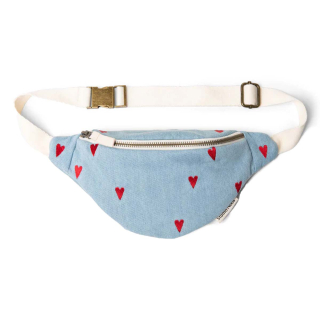 Studio Noos Heuptas Blauw Hartjes Denim