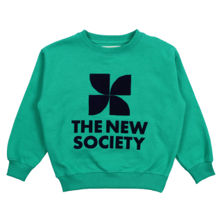 The New Society Sweater Groen The New Society
