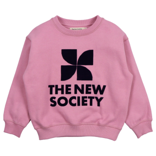 The New Society Sweater Roze The New Society