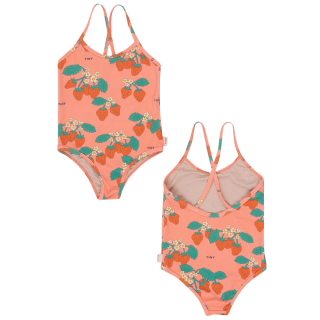 Tiny Cottons Badpak Roze/Rood/Groen Aardbeien