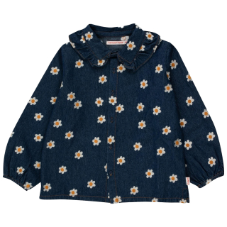 Tiny Cottons Blouse Blauw Bloemen