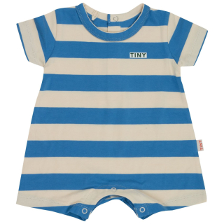 Tiny Cottons Jumpsuit Creme/Blauw Strepenprint