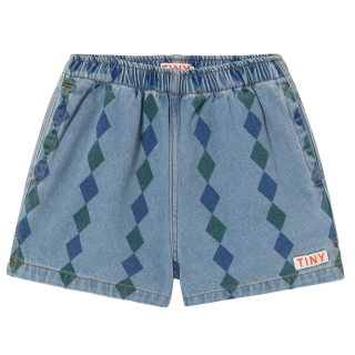 Tiny Cottons Korte Broek Blauw/Groen Ruiten