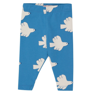Tiny Cottons Legging Blauw Vogelprint Baby
