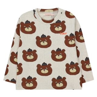 Tiny Cottons Longsleeve Grijs Beren