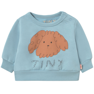 Tiny Cottons Sweater Curly Dog Blauw