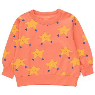 Tiny cottons Sweater Oranje/Geel Sterrenprint