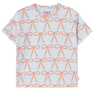 Tiny Cottons T-Shirt Blauw/Roze Strikken