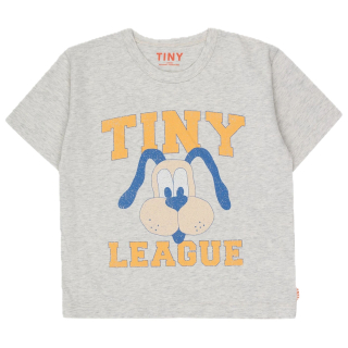 Tiny Cottons T-Shirt Grijs/Oranje Pluto Tiny League