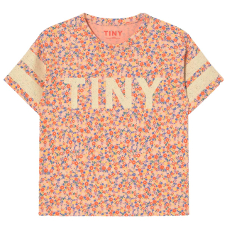 Tiny Cottons T-Shirt Roze/Geel/Blauw Bloemen Tiny
