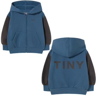 Tiny Cottons Vest Color Block Blauw Zwart