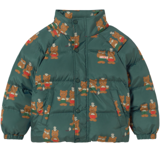 Tiny Cottons Winterjas Tiny Tea Room Beren Groen
