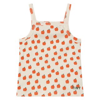 Tiny Cottons Top Creme/Rood Appels