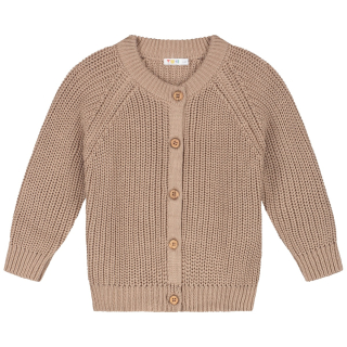 Yuki Gebreid Vest Beige