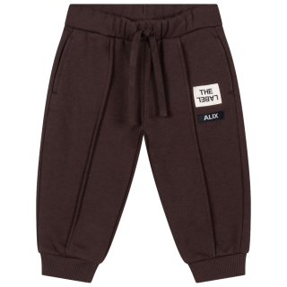 Alix Mini Baby Joggingbroek The Label Bruin