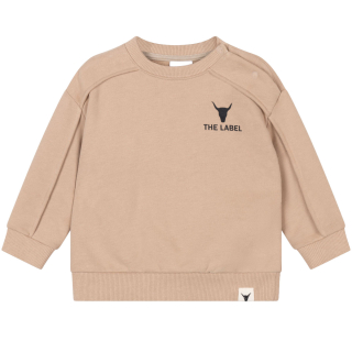 Alix Mini Baby Sweater Bull The Label Beige